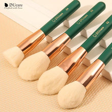 Carregar imagem no visualizador da galeria, Kit com 13 pincéis de maquiagem GREEN
